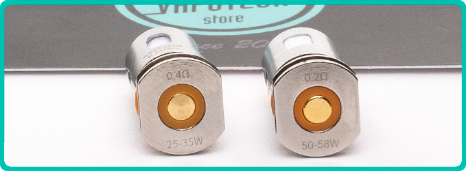 R&eacute;sistances du Kit Force Geekvape